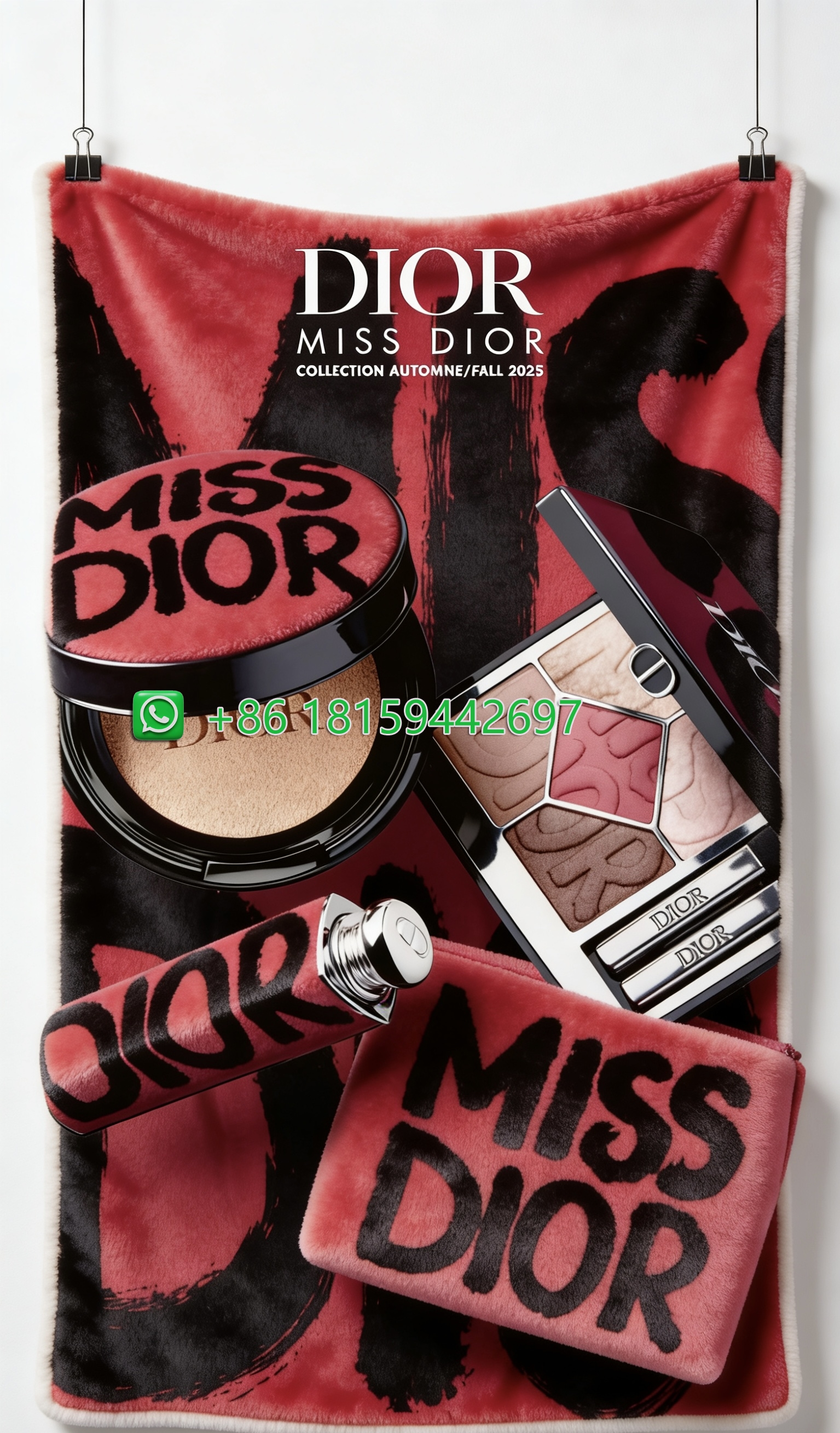 Dior Throw Blankets